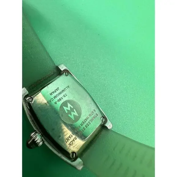 Michelle Urban Ladys Watch with Date. 72-196-A.Silicone  display picture 3